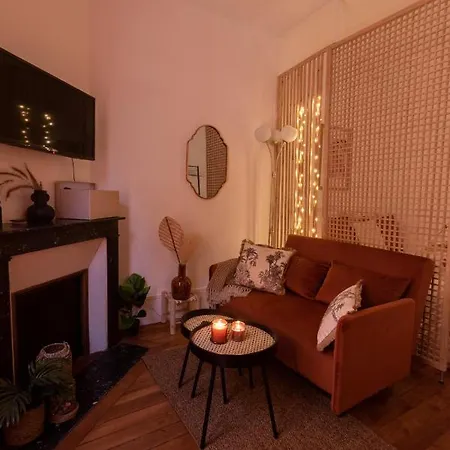 Apartament Cosy Et Comfort Studio Equipe A 5 Min Metro *