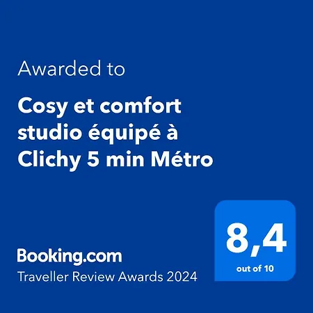Apartament Cosy Et Comfort Studio Equipe A 5 Min Metro *
